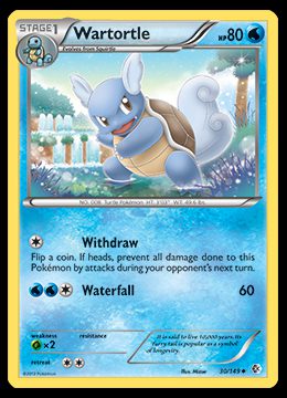 30/149 Wartortle