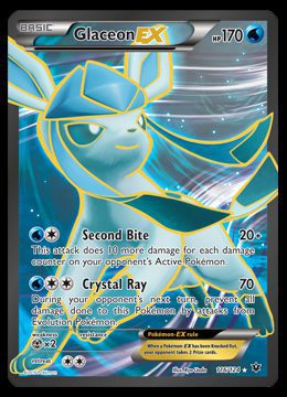 116/124 Glaceon EX