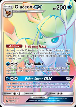 159/156 Glaceon GX