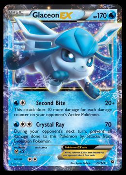 20/124 Glaceon EX