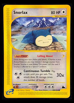 100/144 Snorlax