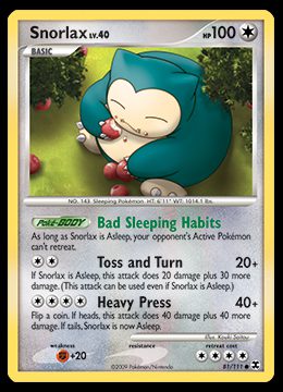 80/111 Snorlax