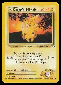 84/132 Pikachu