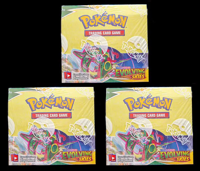 Evolving Skies Booster Boxes