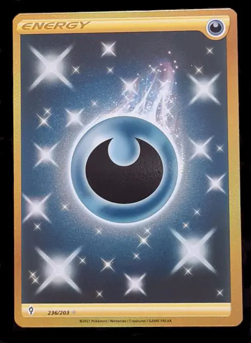Darkness Energy gold card