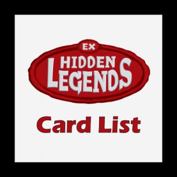 Hidden Legends Card List