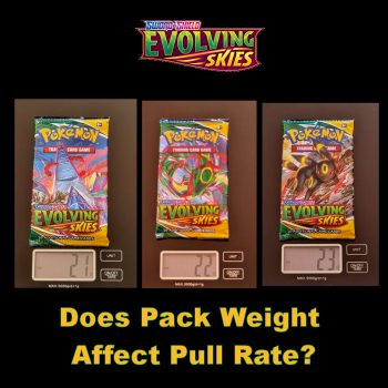 Evolving Skies Pack Weight