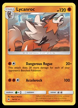 76/131 Lycanroc