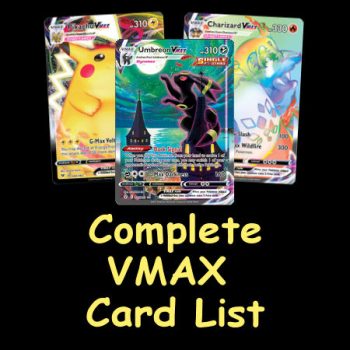 Pokémon Complete VMAX Card List