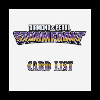 DP Stormfront Card List