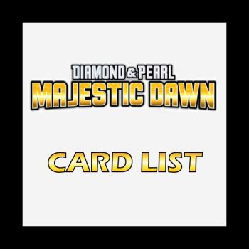 Majestic Dawn Card List