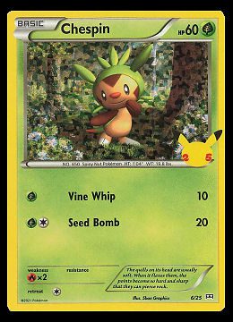 6/25 Chespin
