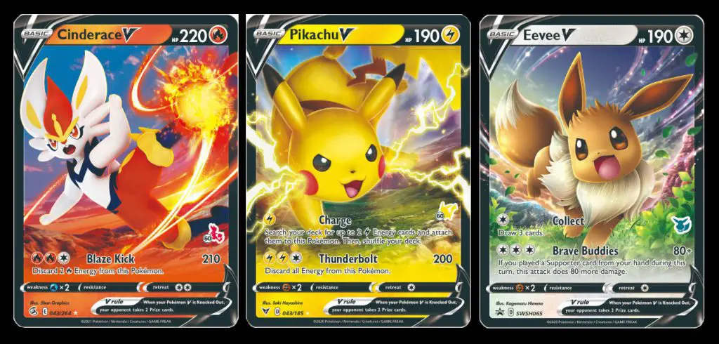 Pokémon Battle Academy 2 main cards