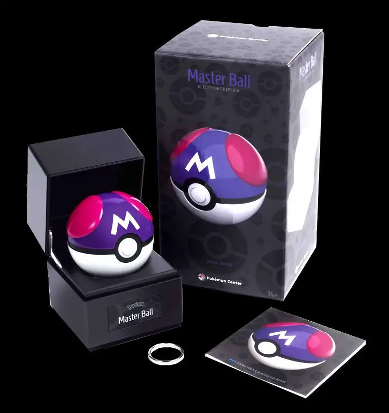 Master Ball Contents and Box