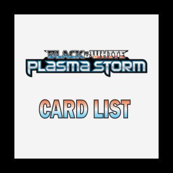 BW Plasma Storm Card List