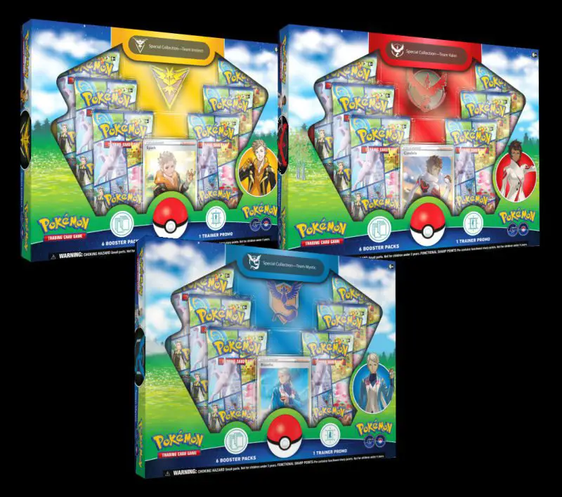 Pokémon Go Team Collection