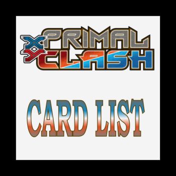 XY Primal Clash Card List