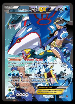 6/34 Team Aqua's Kyogre EX