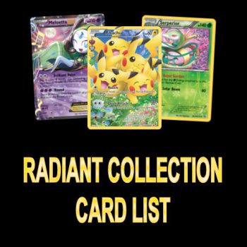 Radiant Collection Card List