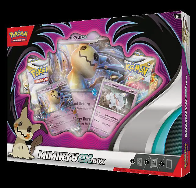 Pokémon TCG Products releasing March 2023 - Mimikyu ex box