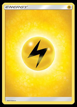 Sun and Moon Lightning Energy Cards