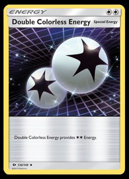 136/149 Double Colorless Energy