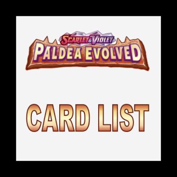 Paldea Evolved Card List