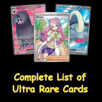 Complete List of Ultra Rare Cards