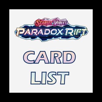 Paradox Rift Card List