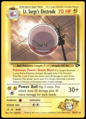 52/132 Lt Surge's Electrode