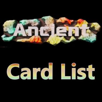 Pokémon Ancient Card List