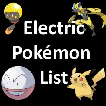Electric Pokémon List