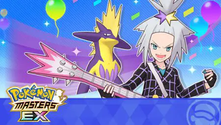 Roxie and Toxtricity in Pokémon Masters EX