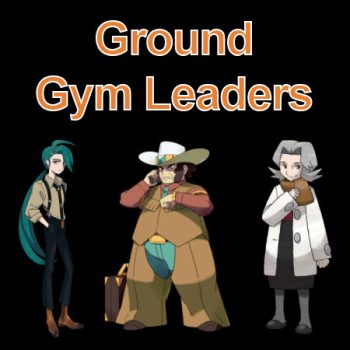 Ground Gym Leaders and Elite Four