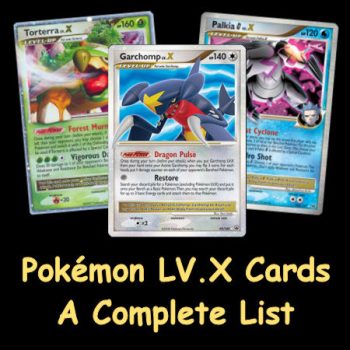Pokémon LV.X Card List