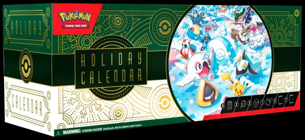 Pokémon Holiday Calendar 2024