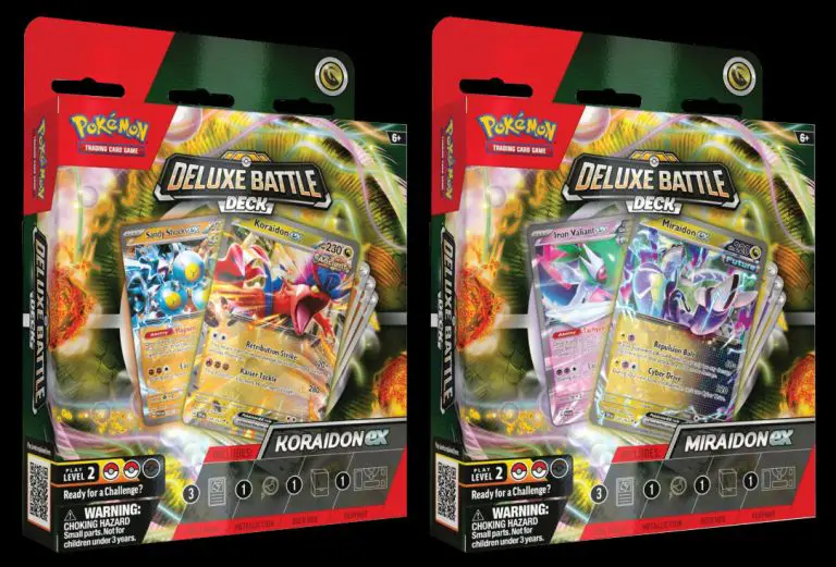 Deluxe Battle Decks Koraidon & Miraidon ex - Coded Yellow