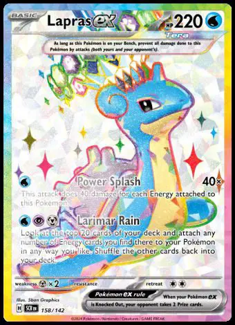 158/142 Lapras ex