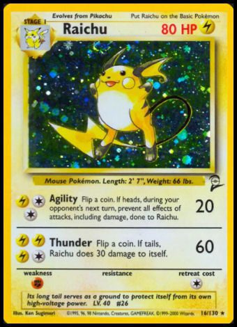 16/130 Raichu