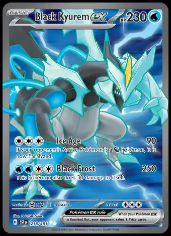 218/191 Black Kyurem ex