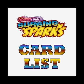 Surging Sparks Card List