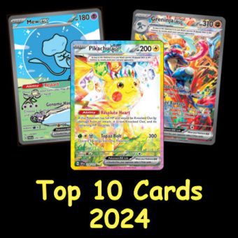 Pokémon Top 10 cards 2024